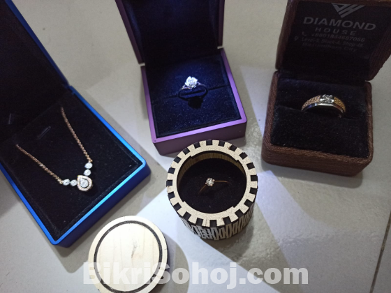 Natural Diamond Tanmania (Mini Necklace) - GIA Certified